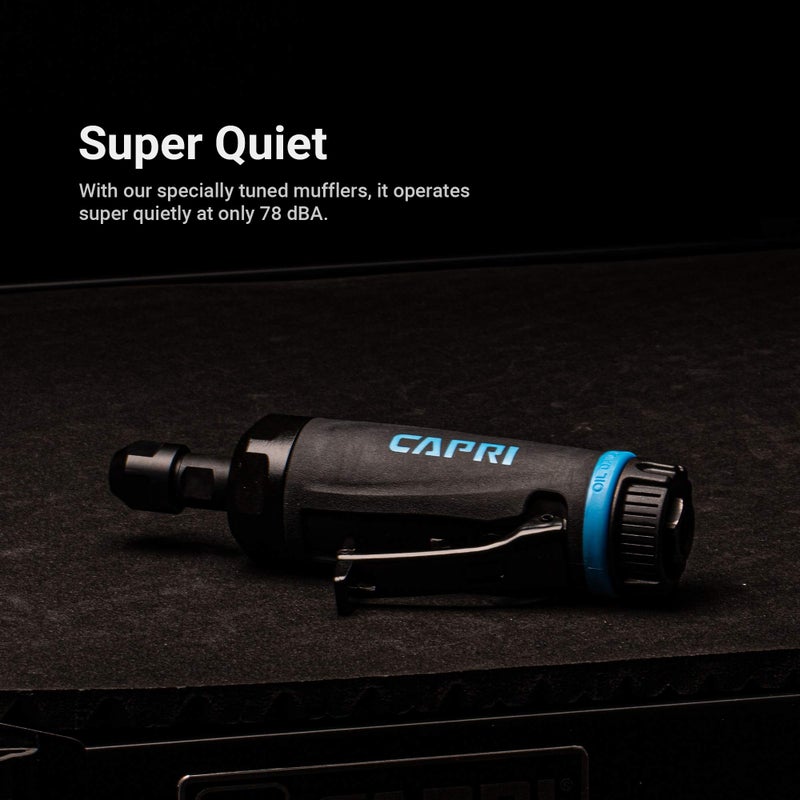 Capri Tools أداة كابري 1/4 بوصة 1 حصان طاحونة هوائية مستقيمة (CP32500) - Image 3